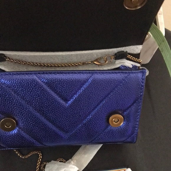 - Kurt Geiger London Extra Mini Kensington Metallic Bronze Hardware Crossb… - Picture 11 of 17